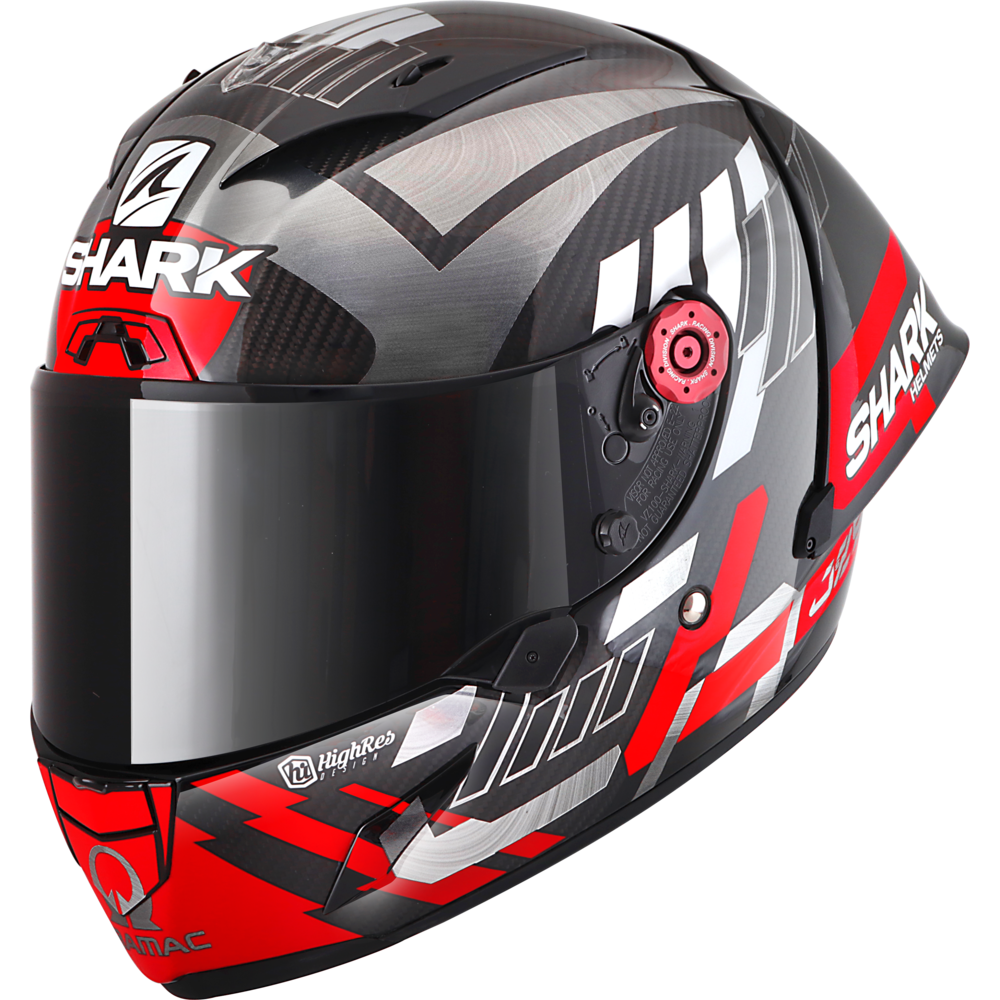 Shark Race-R Pro GP 06 Carbon Zarco Winter Test Grey Red (DUR