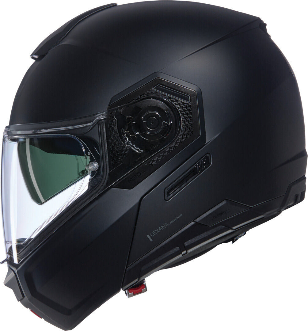 helmets with a ratchet strap like the nolan Nolan N90-3 06 Classic 010 Matt Black Helmet – Regina Specialties