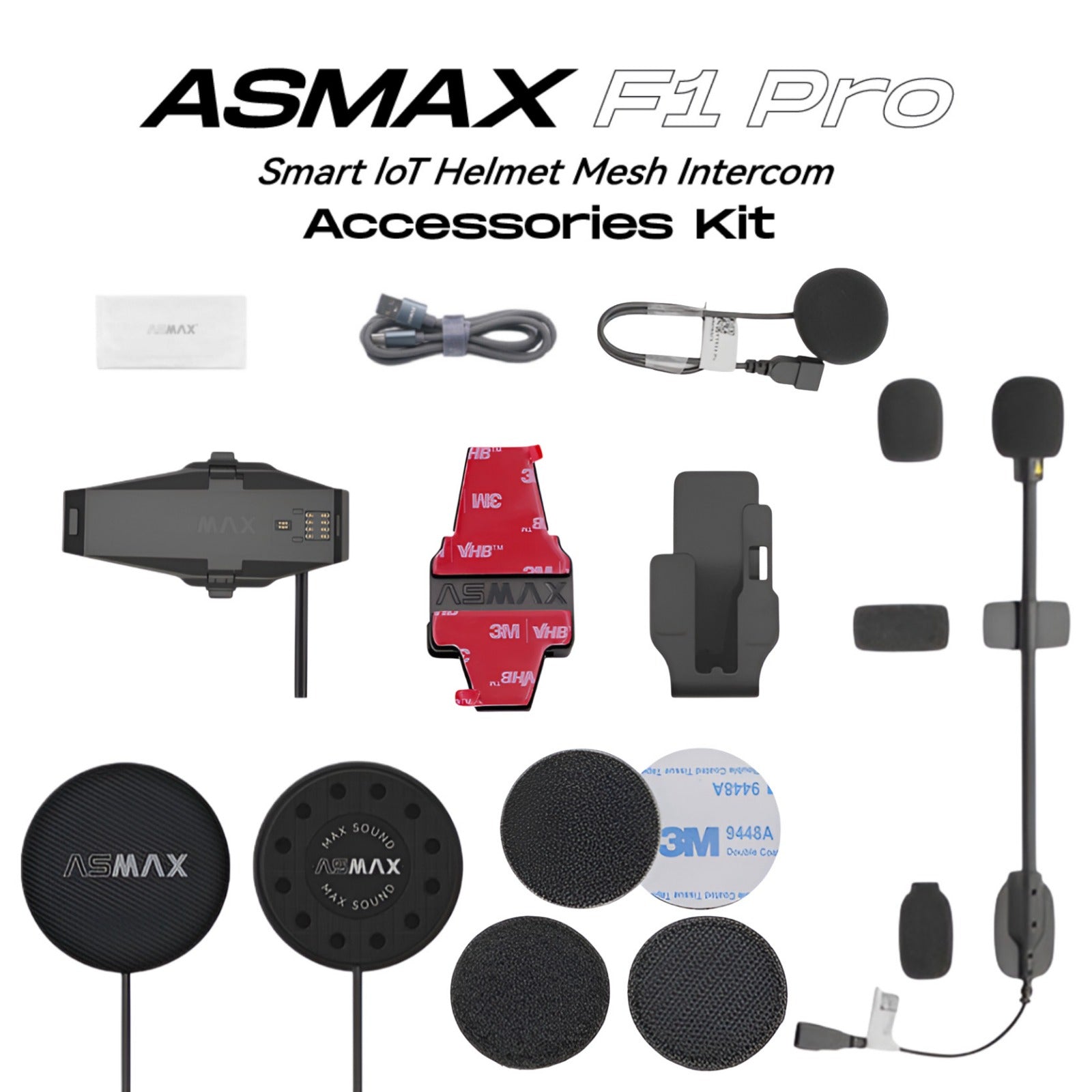 ASMAX F1 Pro Second Helmet Kit – Regina Specialties