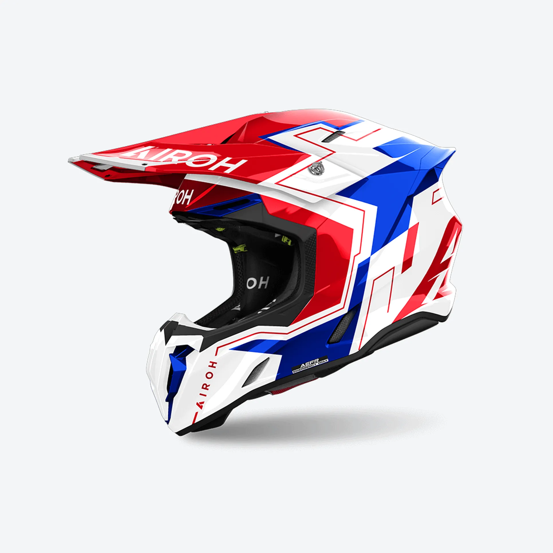 Airoh Twist 3 Dizzy Blue/Red Gloss Helmet – Regina Specialties