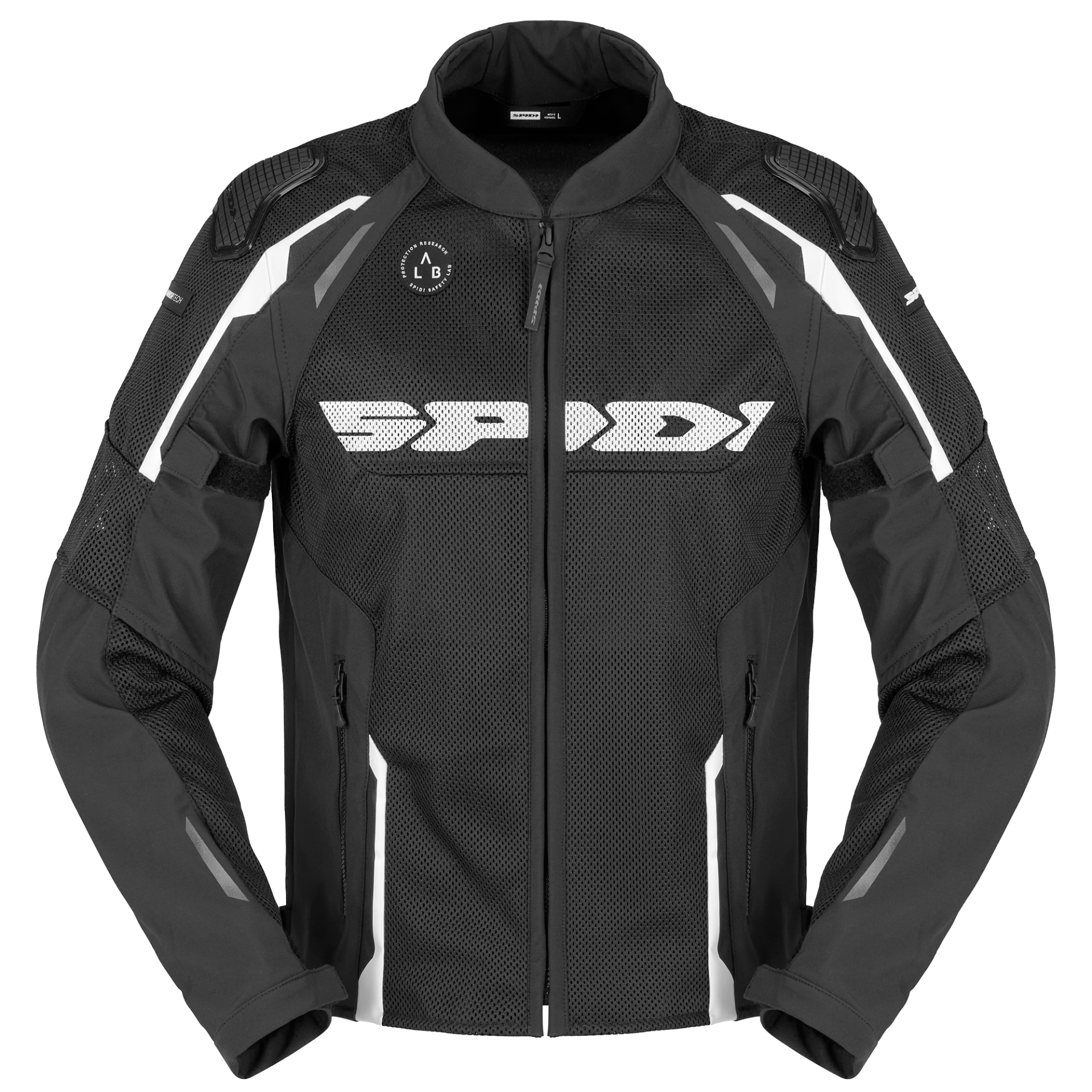 Spidi Race Warrior Net Black/White (011) Jacket – Regina Specialties