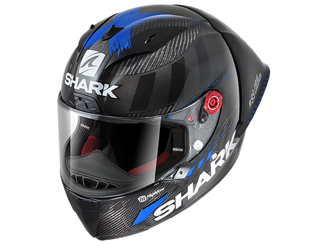 Shark Race-R Pro GP Lorenzo Winter Test 99 Carbon Anthracite Blue