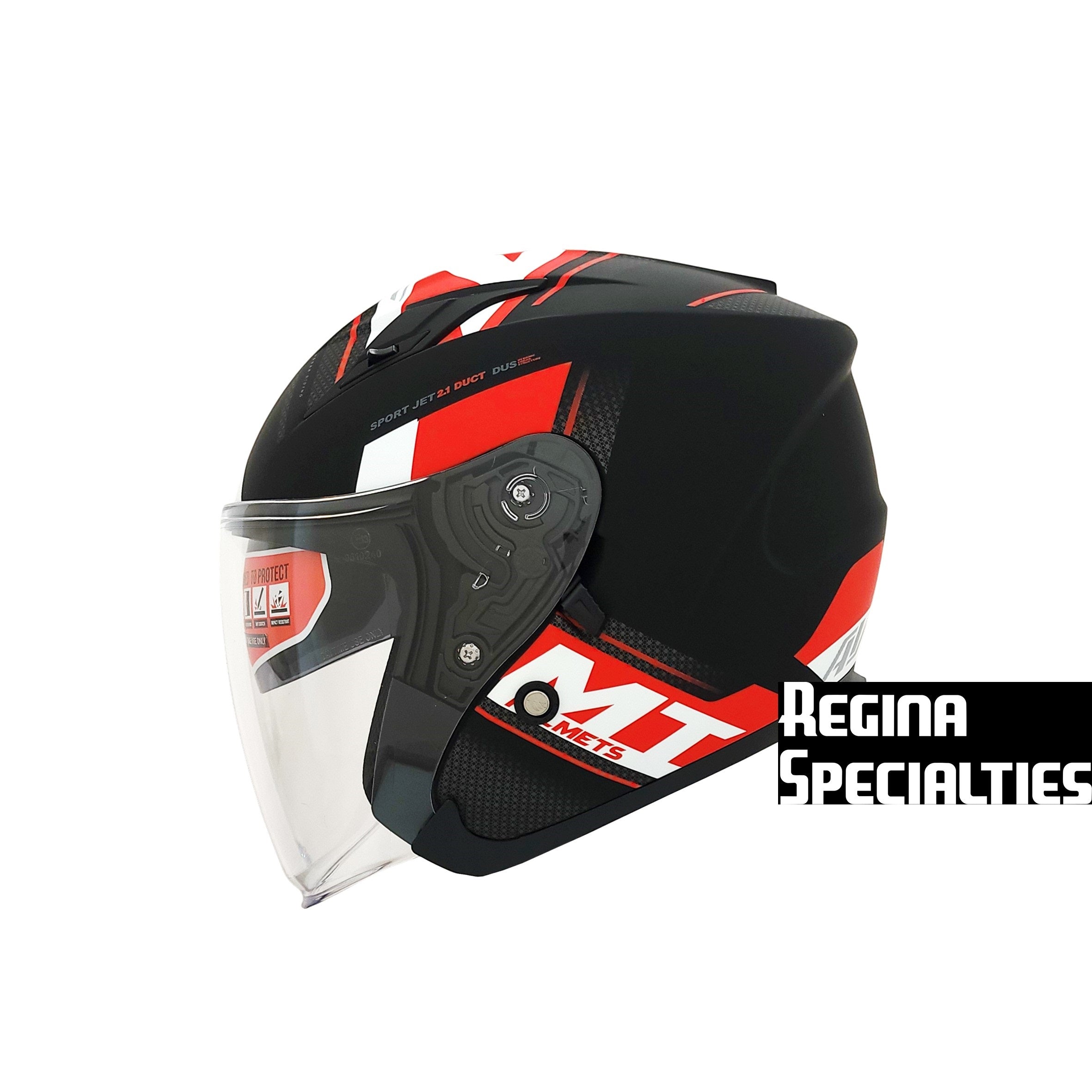 MT Helmets Avenue SV Urby B5 Matt Red Helmet – Regina Specialties