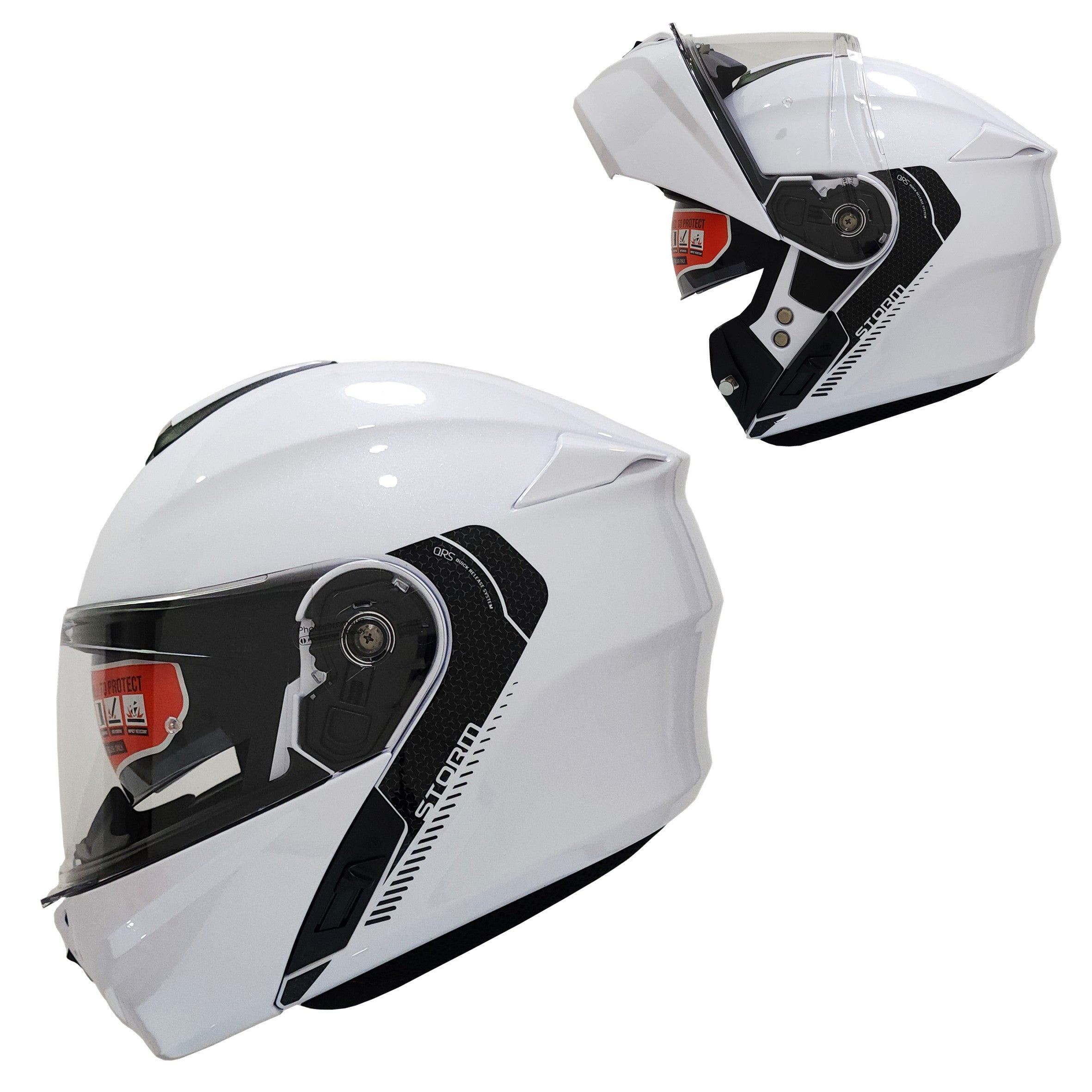 mt atom helmets india 2 Modular Helmet Gloss Black 22.06 with Sun Glasses, P/J Approved (M 57/58) Automotive MT Helmets Atom 2 SV