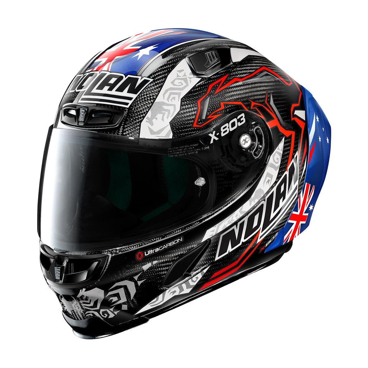 X Lite X 803 RS C. Stoner 10th Anniversary 64 Carbon Helmet Regina Specialties