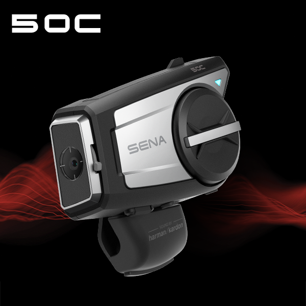 Sena 50C 4K Camera Bluetooth Headset (w/ SOUND BY Harman Kardon) – Regina  Specialties