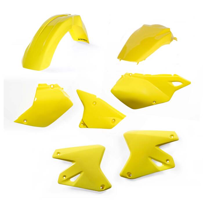 Acerbis Plastic Kit DRZ 400 & KLR 400 Yellow (0007586.553.001)