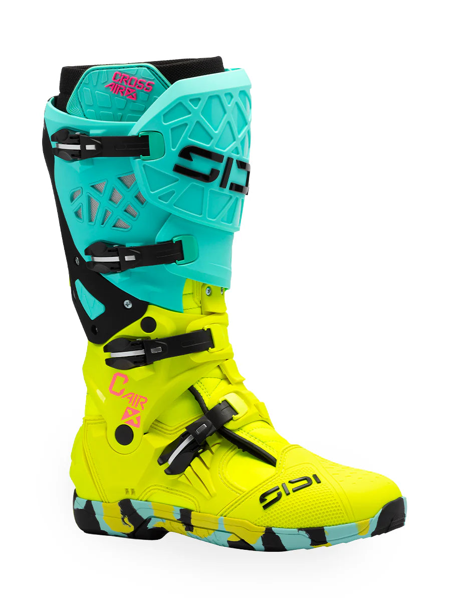 SIDI Crossair X Mint Fluo Yellow Boots