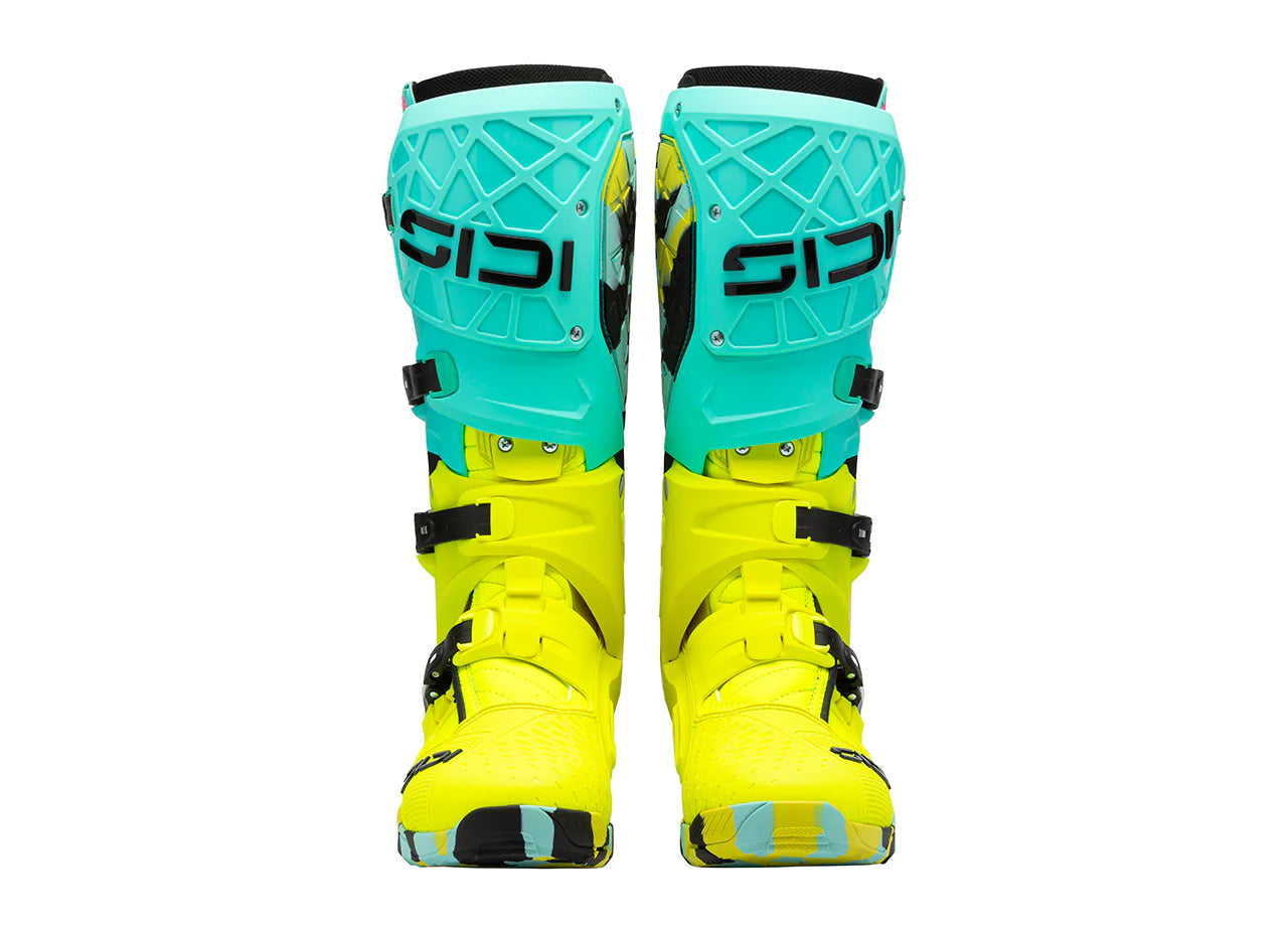 SIDI Crossair X Mint Fluo Yellow Boots