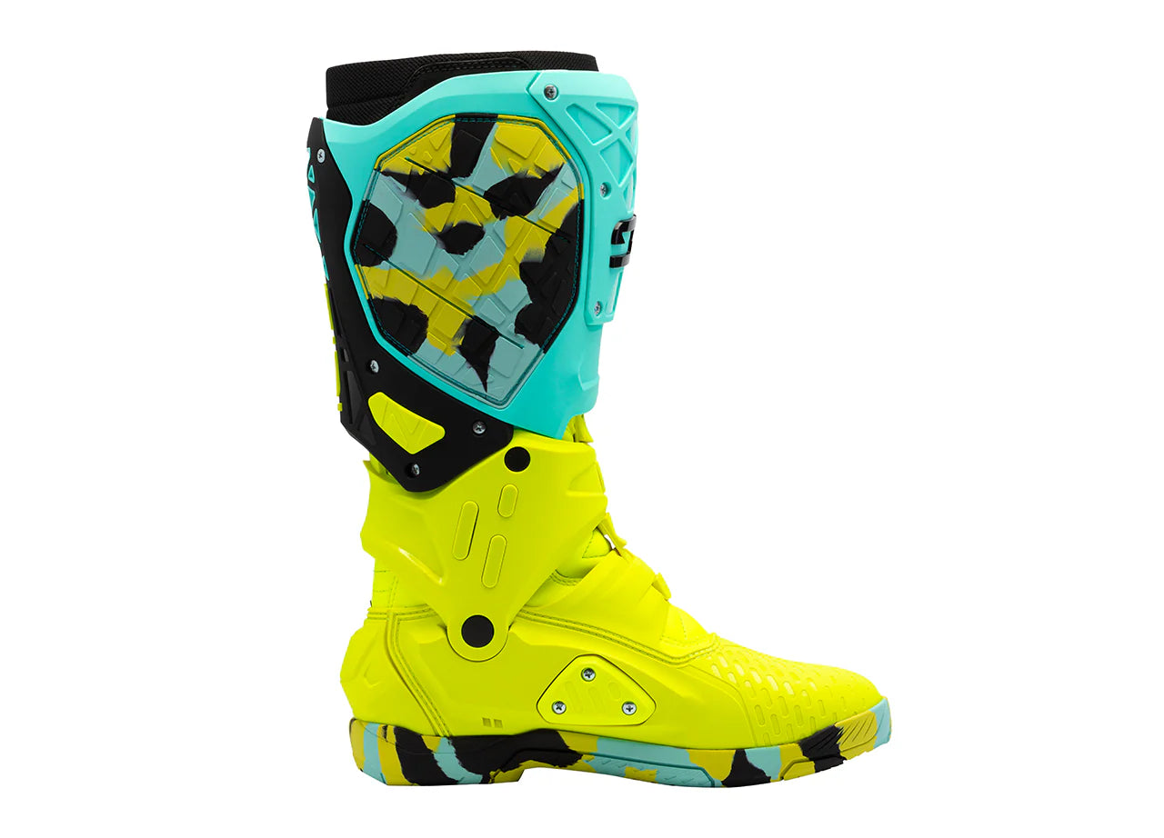 SIDI Crossair X Mint Fluo Yellow Boots