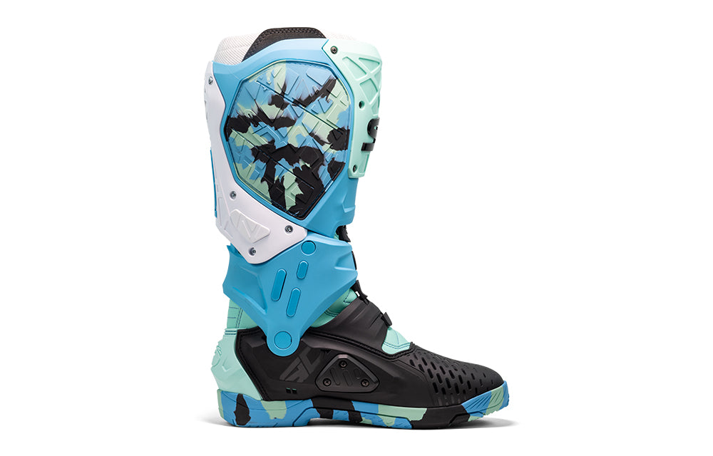 SIDI Crossair X Light Blue/ Black/Mint Boots