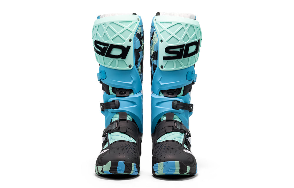 SIDI Crossair X Light Blue/ Black/Mint Boots