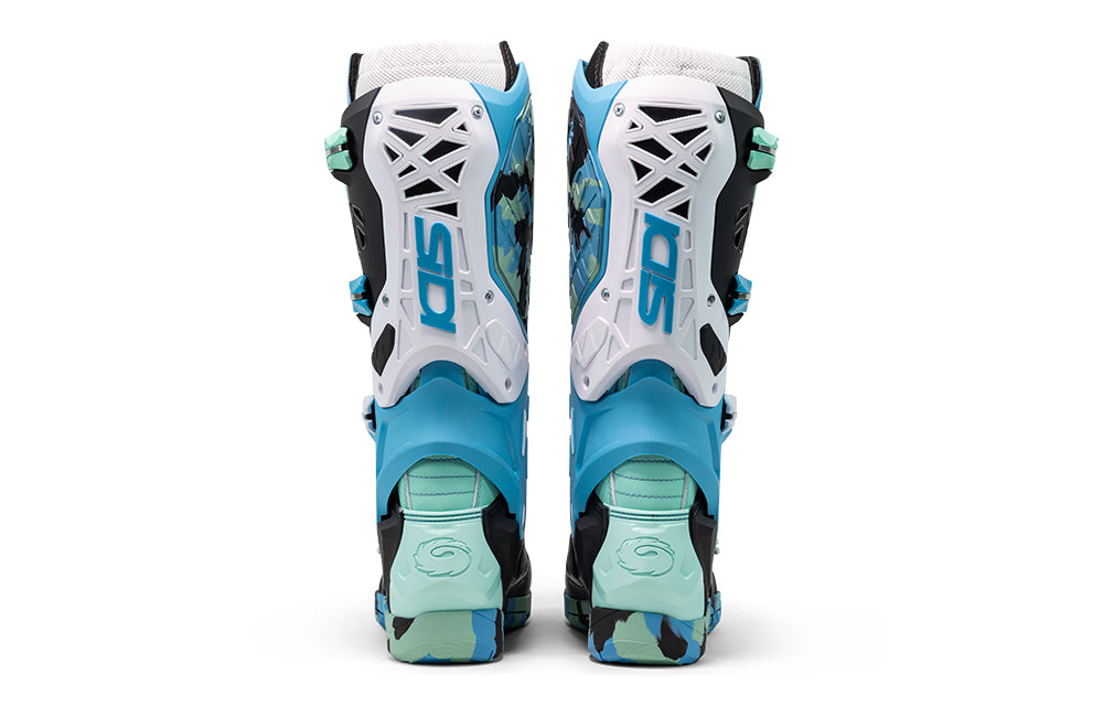 SIDI Crossair X Light Blue/ Black/Mint Boots