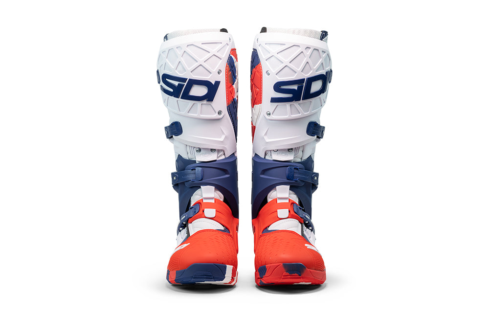 SIDI Crossair X White/ Navy/ Red Boots (NEW 2025)