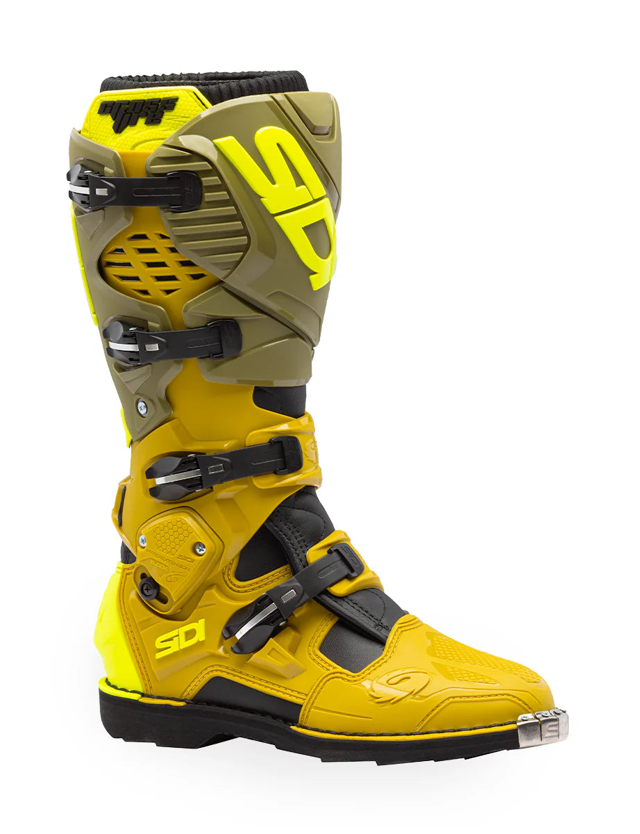 SIDI Crossfire 3 Olive Green GUACAMOLE Fluo Yellow