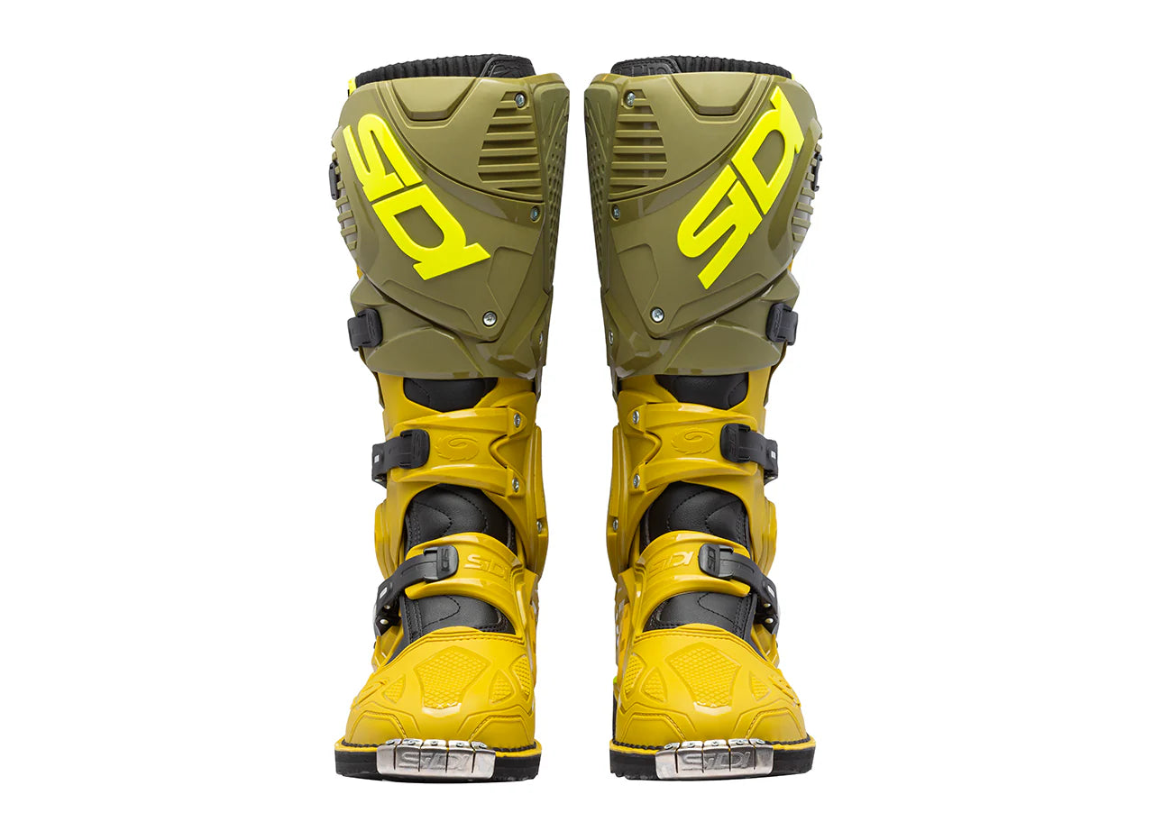 SIDI Crossfire 3 Olive Green Fluo Yellow
