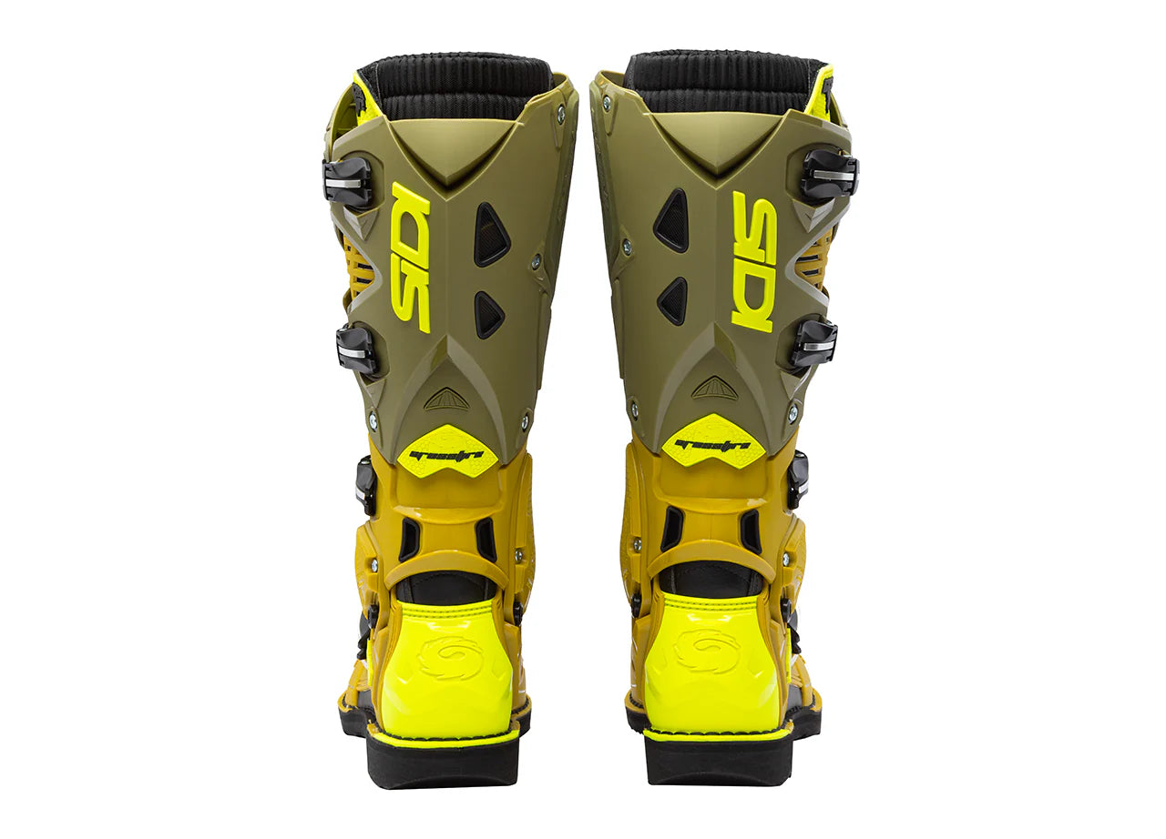 SIDI Crossfire 3 Olive Green Fluo Yellow
