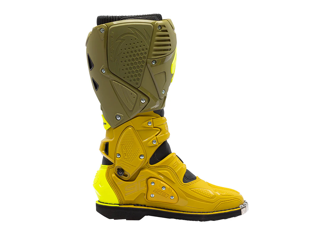 SIDI Crossfire 3 Olive Green Fluo Yellow
