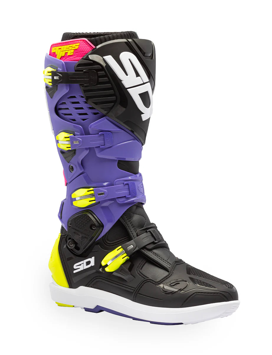 SIDI Crossfire 3 SRS Violet Black Fluo Yellow
