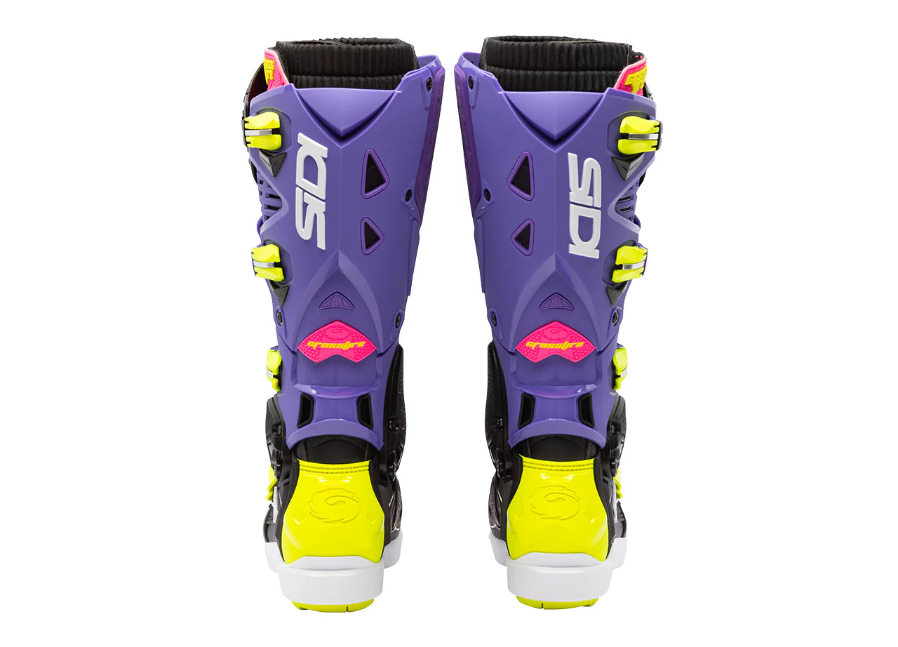 SIDI Crossfire 3 SRS Violet Black Fluo Yellow