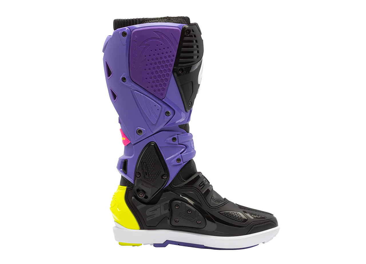 SIDI Crossfire 3 SRS Violet Black Fluo Yellow