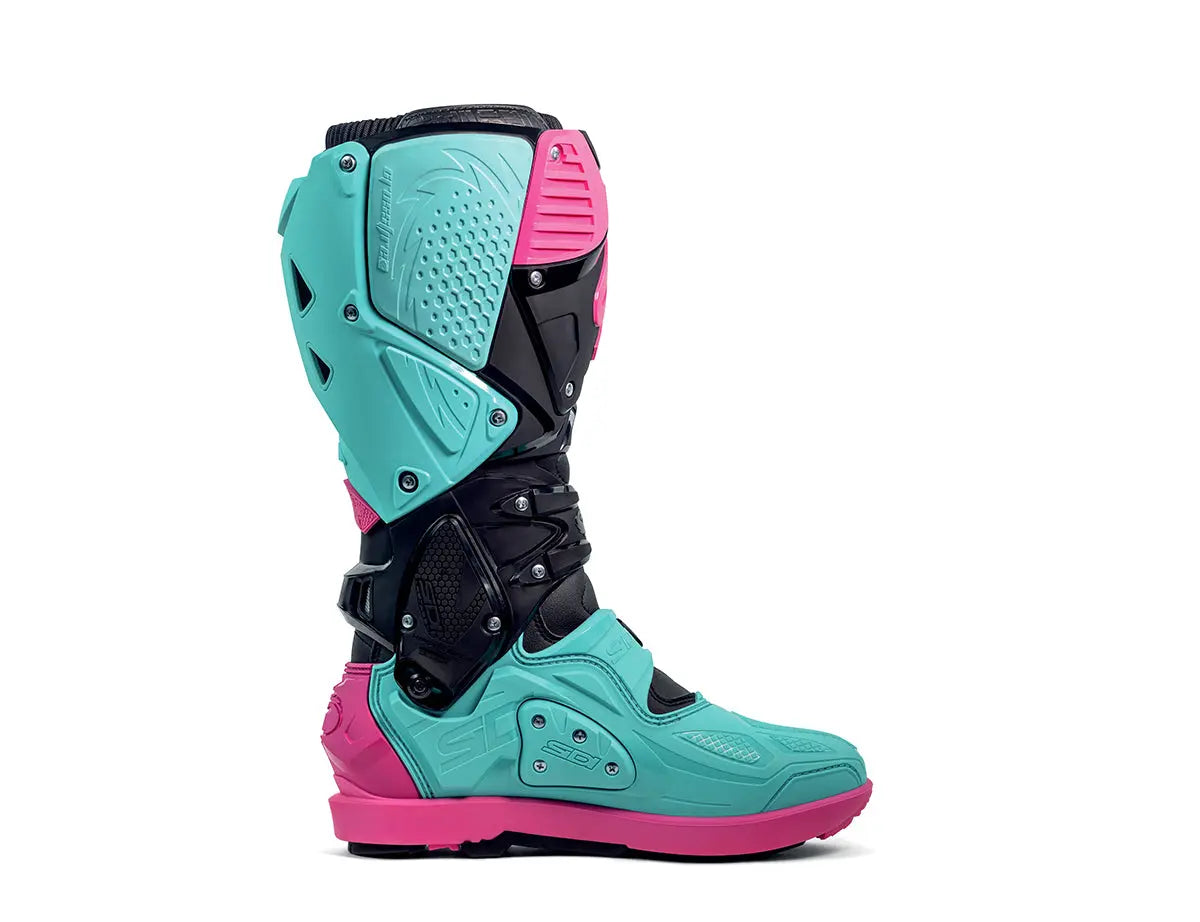 SIDI Crossfire 3 SRS Black/Mint/Pink Boots