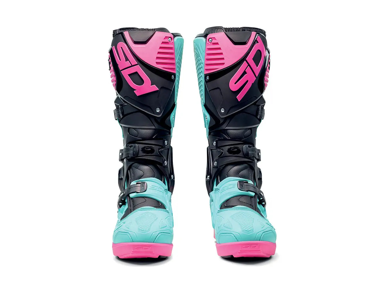 SIDI Crossfire 3 SRS Black/Mint/Pink Boots