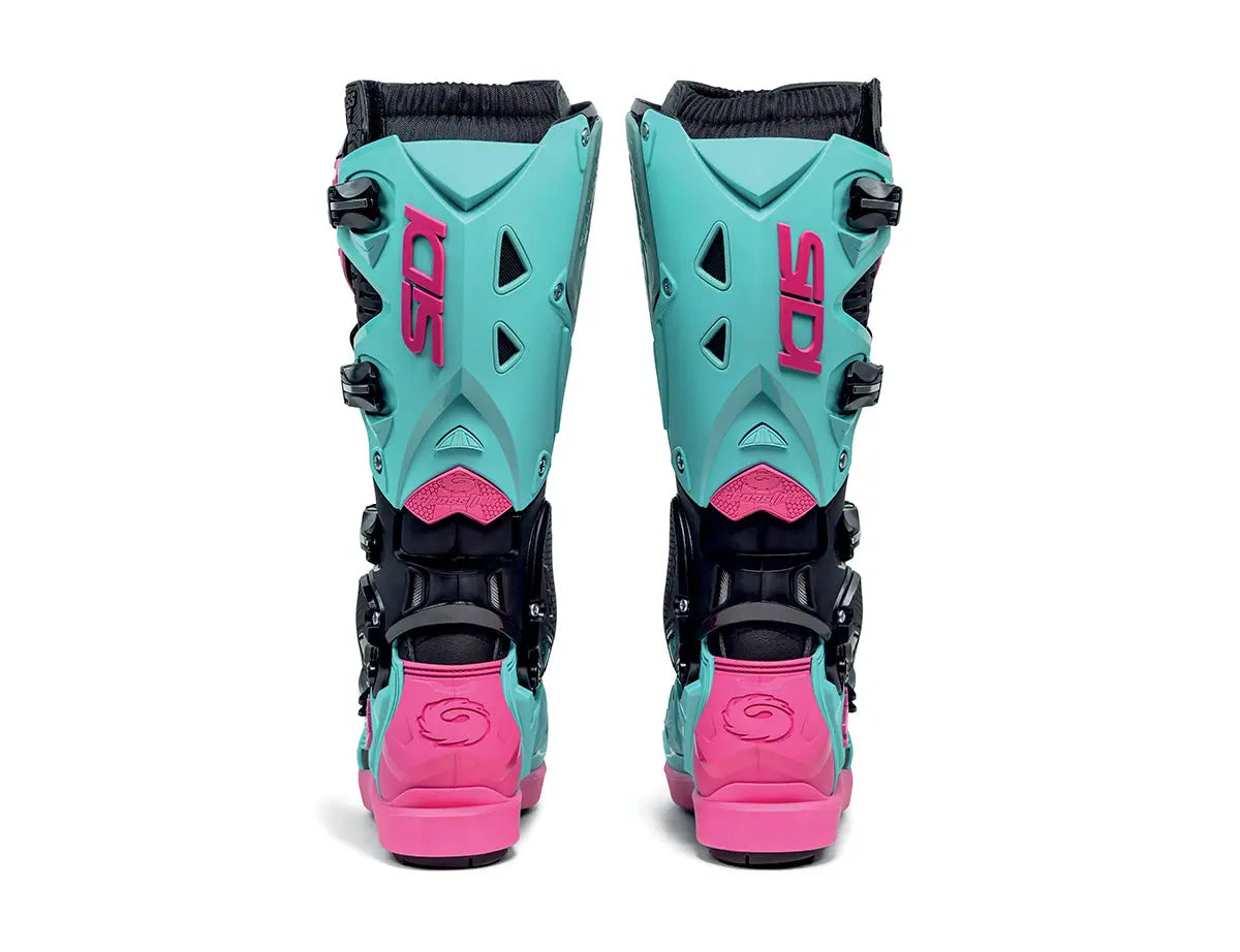 SIDI Crossfire 3 SRS Black/Mint/Pink Boots
