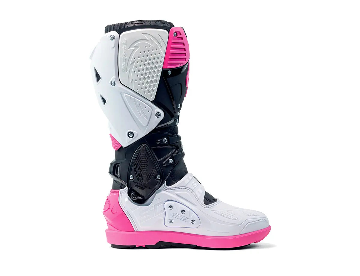 SIDI Crossfire 3 SRS Black/White/Pink Boots