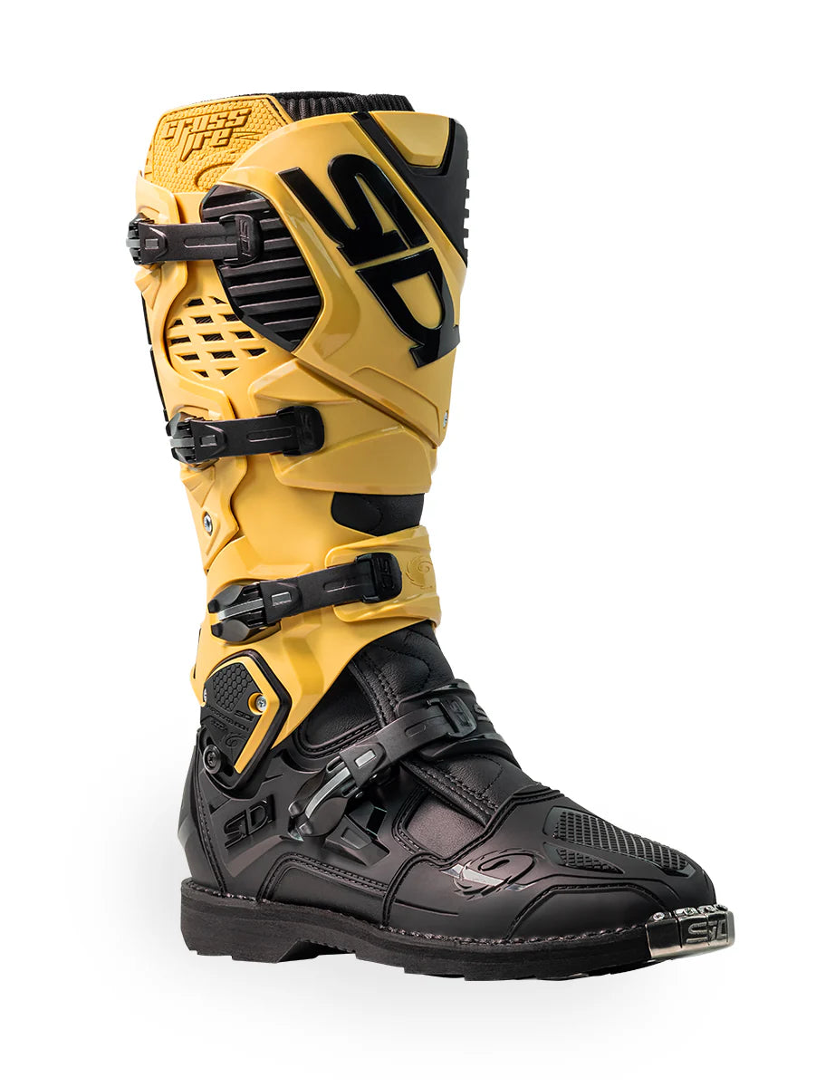 SIDI Crossfire 3 Gold/Black Boots (NEW 2025)