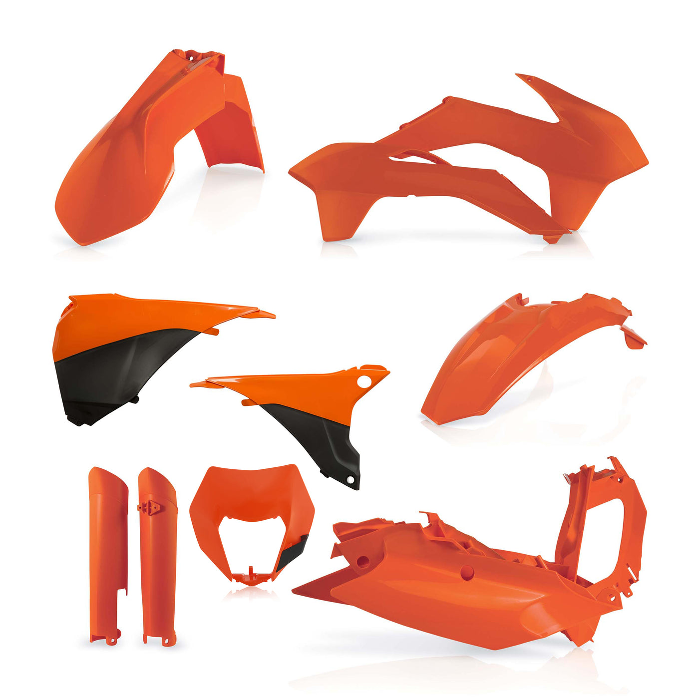 Acerbis Full Kit Plastic KTM EXC/EXCF 14 Orange