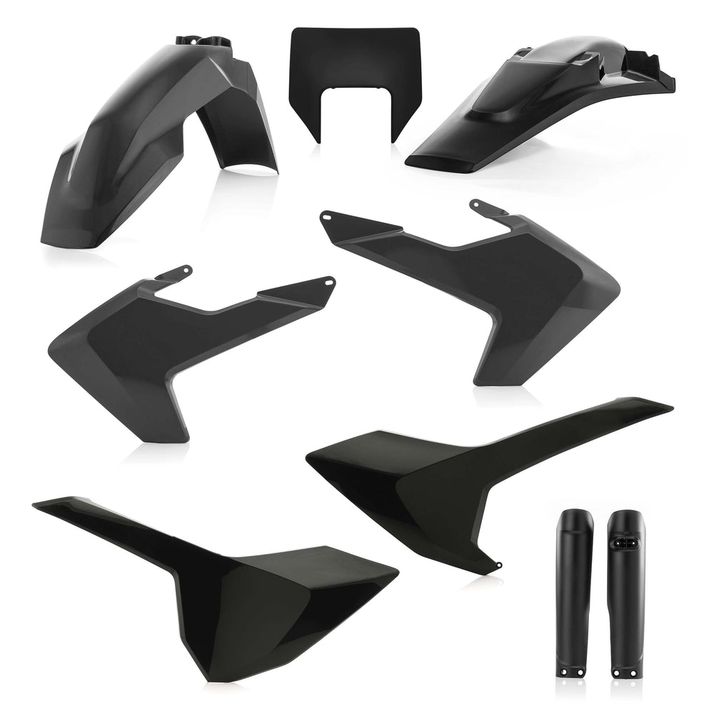 Acerbis Full Plastic Kit Husqvarna Black (0022375.090)