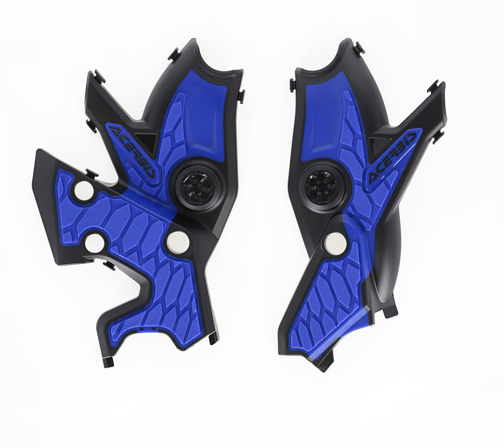 Acerbis X-Grip Frame Protector Yamaha Tenere 700 Black/Blue