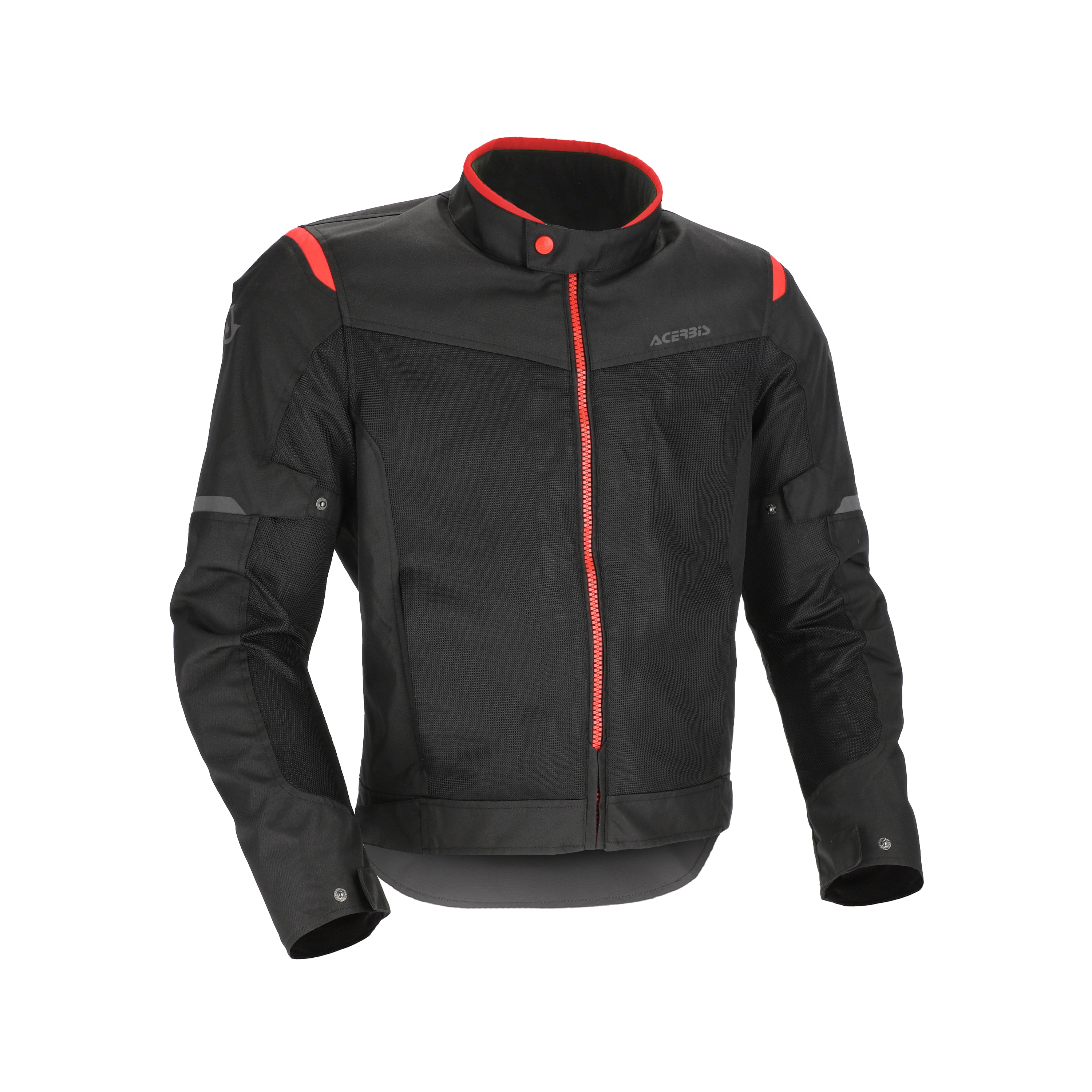 Acerbis Ramsey My Vented Black/Red 2.0 Jacket – Regina Specialties