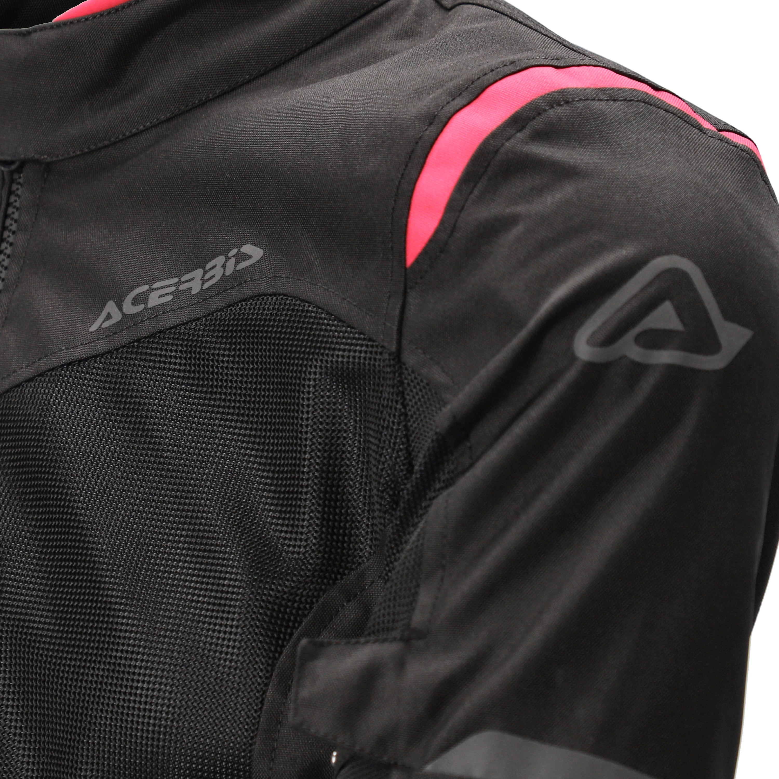 Acerbis CE Ramsey Vented 2.0 Lady Jacket Black Pink