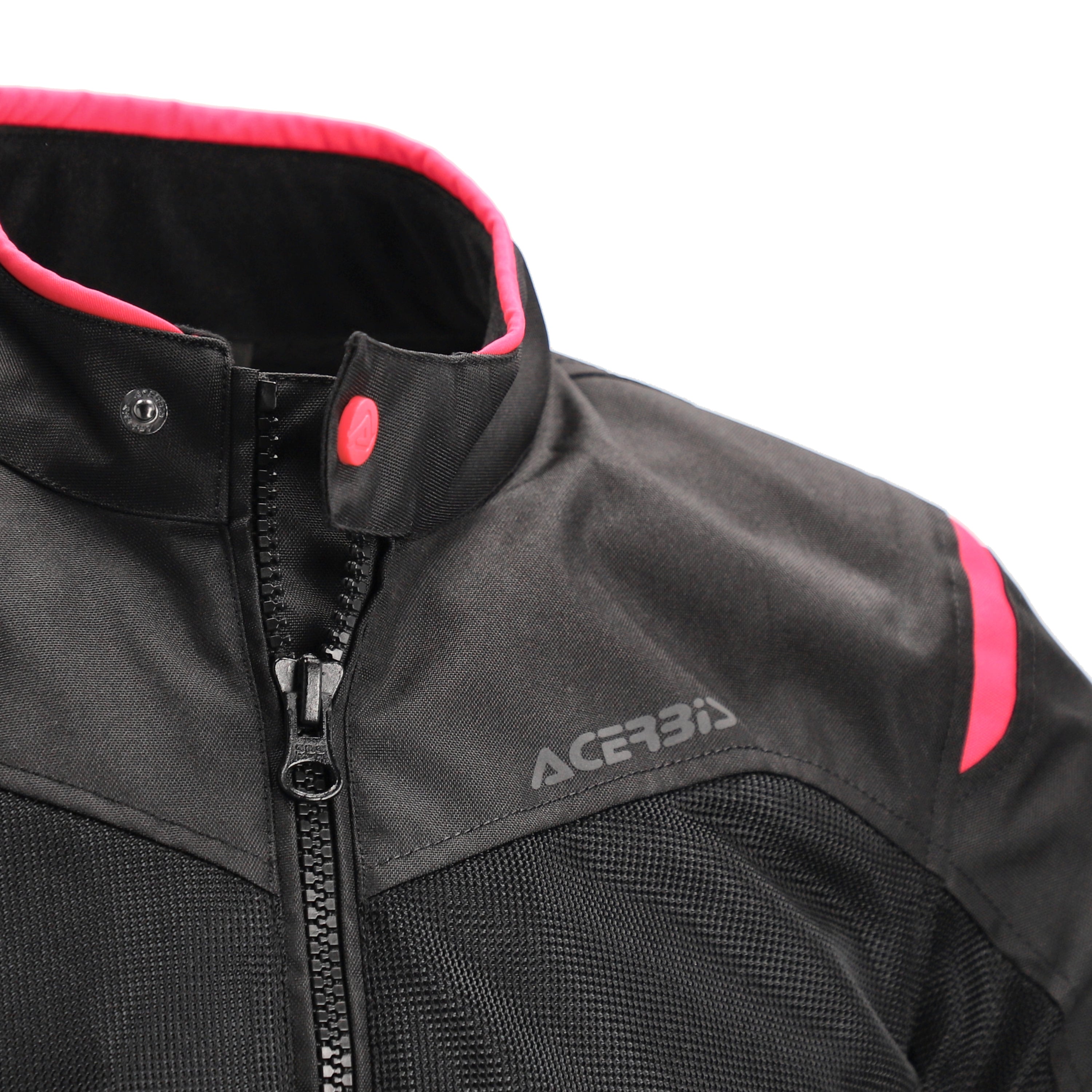 Acerbis CE Ramsey Vented 2.0 Lady Jacket Black Pink
