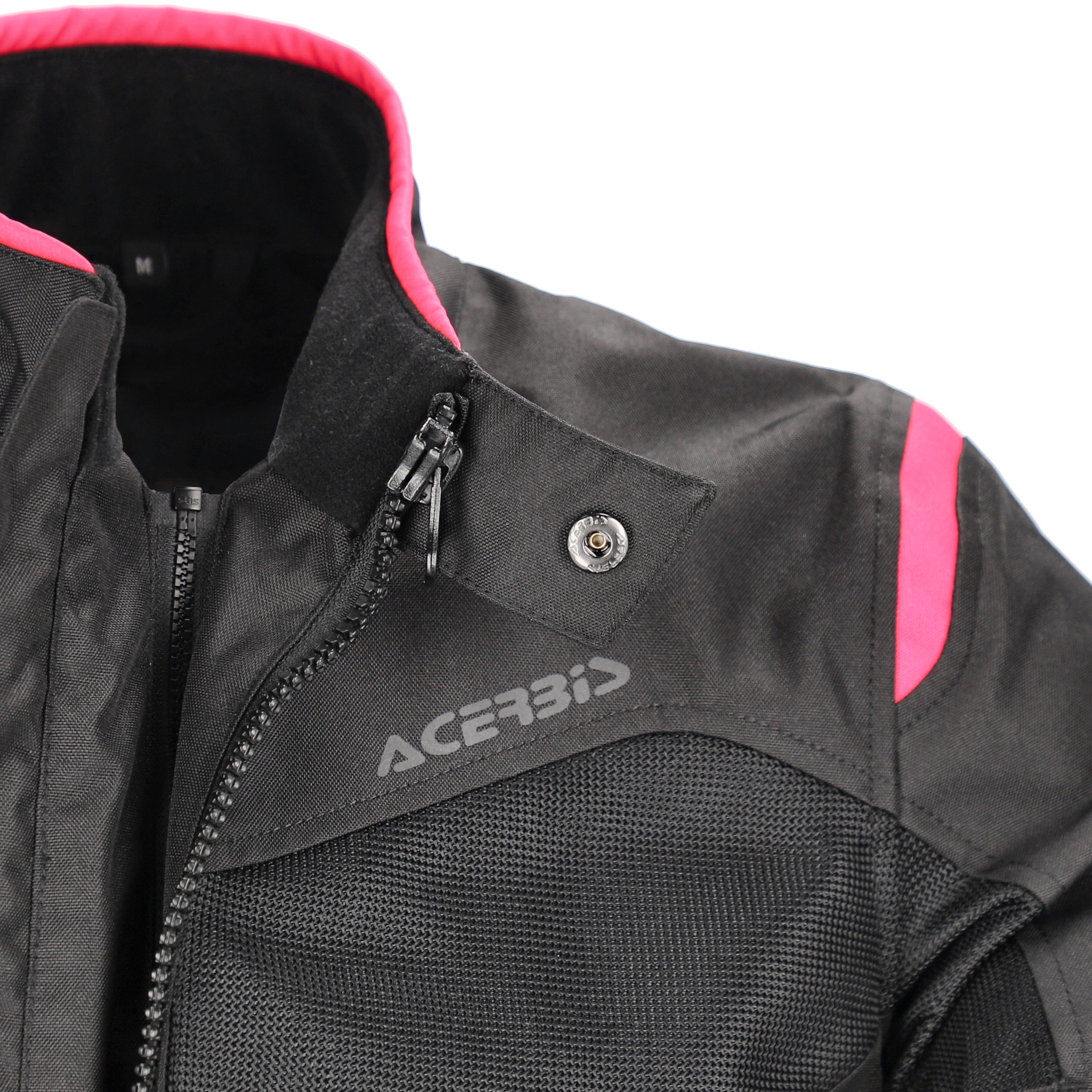 Acerbis CE Ramsey Vented 2.0 Lady Jacket Black Pink