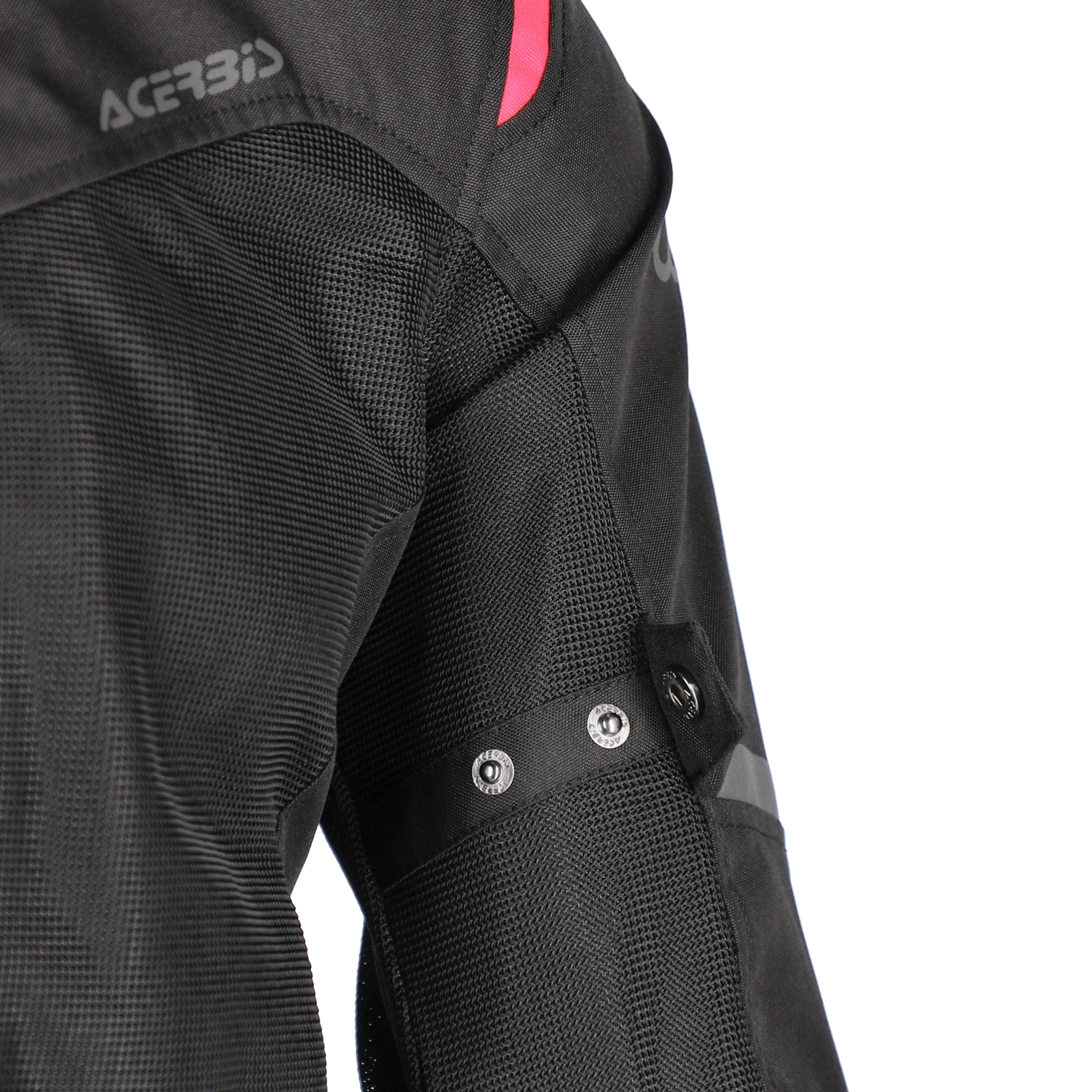 Acerbis CE Ramsey Vented 2.0 Lady Jacket Black Pink