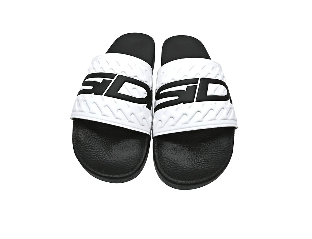 SIDI Pit Slides Black-white