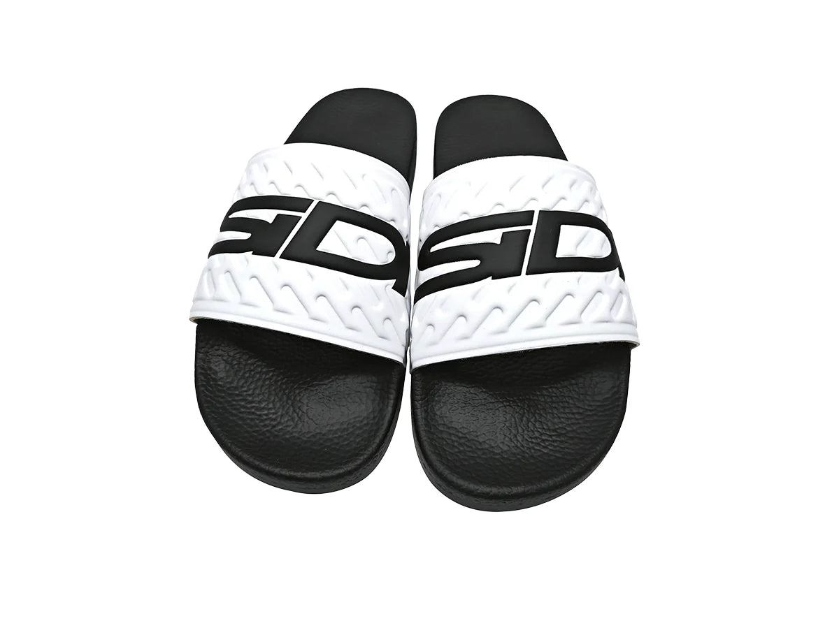 SIDI Pit Slides Black-white