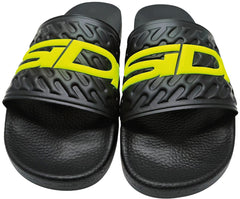 SIDI Pit Slides Black Yellow Fluo