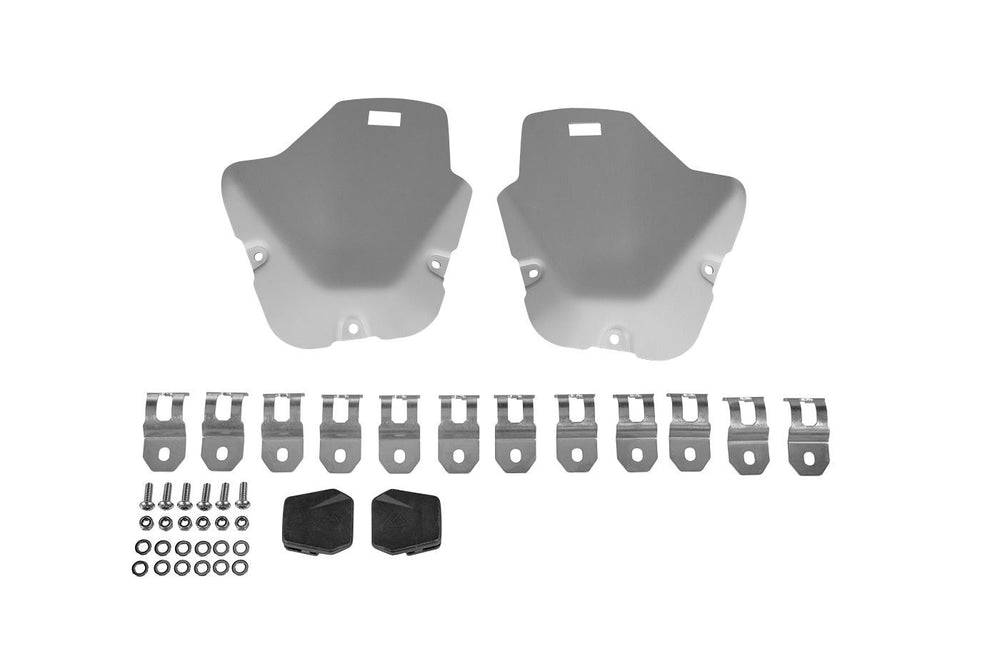 Touratech Silver Valve cover protector (cylinder guard) for Touratech engine crash bars for BMW R1300GS (01-035-5130-0)