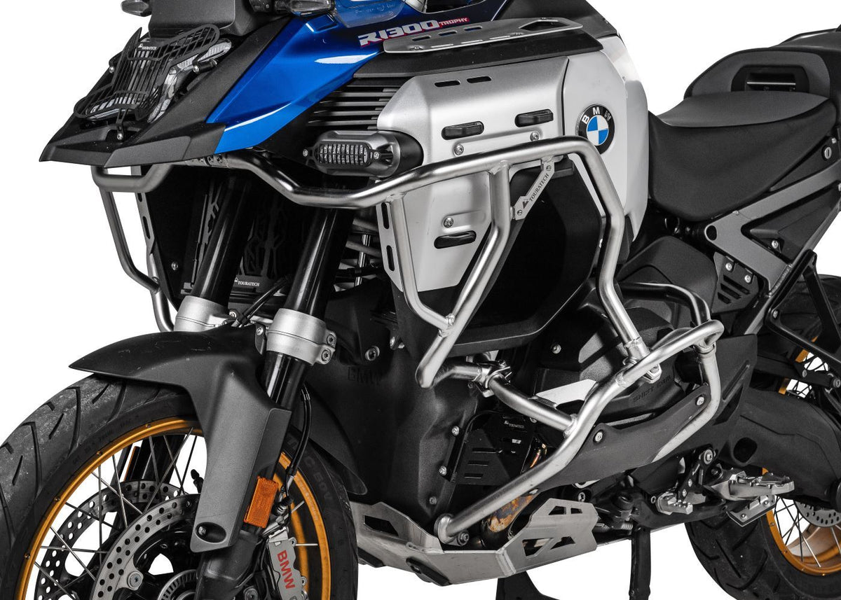 Touratech Silver Fairing crash bar set "ADV Pro" for BMW R1300GS Adventure (01-035-5171-0)