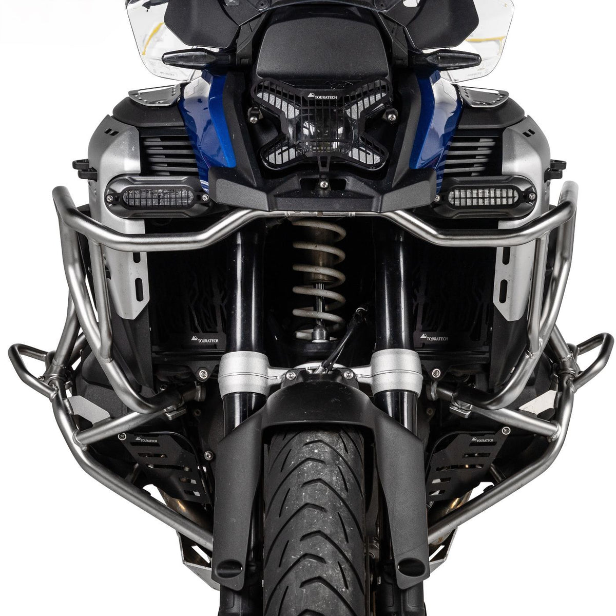 Touratech Silver Fairing crash bar set "ADV Pro" for BMW R1300GS Adventure (01-035-5171-0)
