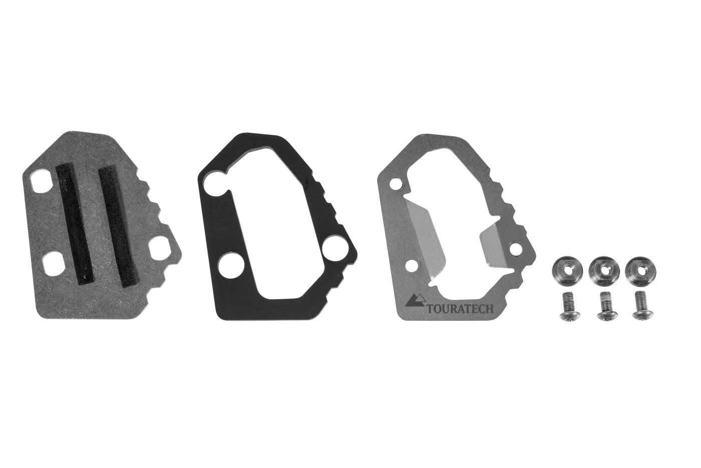 Side stand base extension for BMW R1300GS/ Adventure with Adaptive height adjustment
