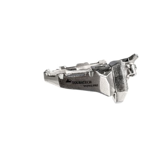 Touratech Works Pro height adjustable foot pegs for BMW R1300GS/ Adventure, R1250GS/ Adventure, R1200GS/ Adventure (LC), R12G/S (01-035-5320-0)