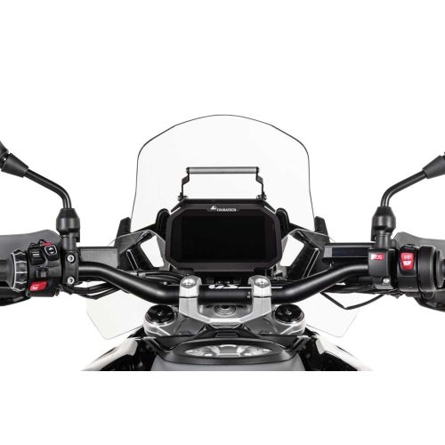 GPS handlebar bracket above the instruments, height-adjustable for BMW R1300GS/ Adventure