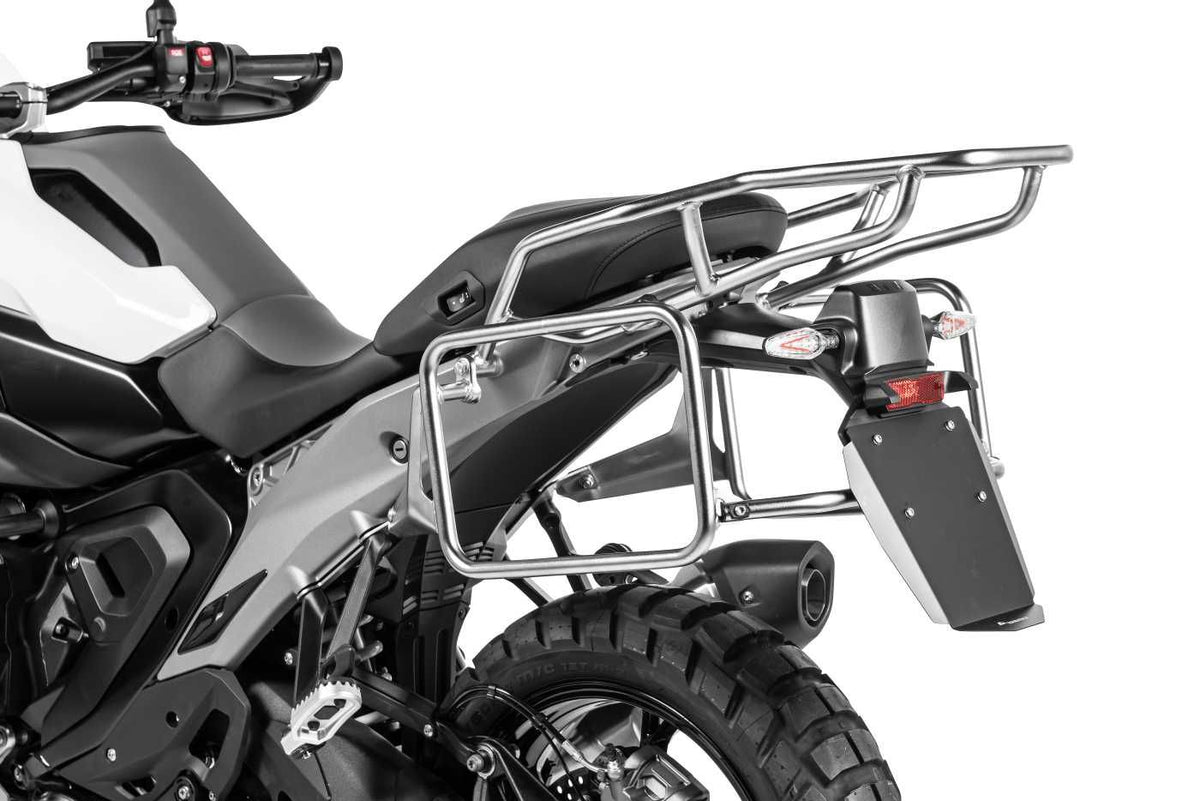 Touratech Silver Motorcycle ZEGA Topcase / Luggage rack for BMW R1300GS (01-035-5455-0)