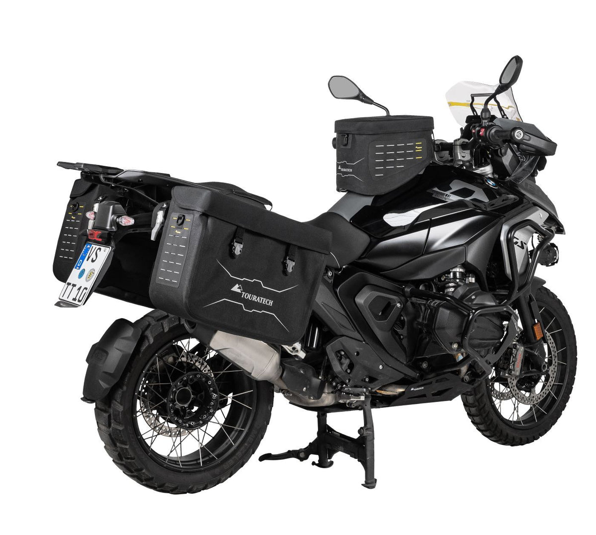 Touratech Motorcycle Soft Luggage System "Plug & Travel" Travel for BMW Variosystem BMW R1300GS (01-035-7020-0)