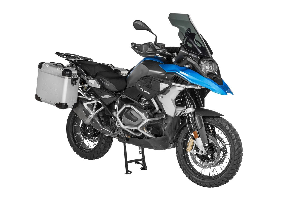 Motorcycle aluminium pannier system ZEGA Evo for BMW R1250GS/ R1250GS Adventure/ R1200GS (LC)/ R1200GS Adventure (LC)